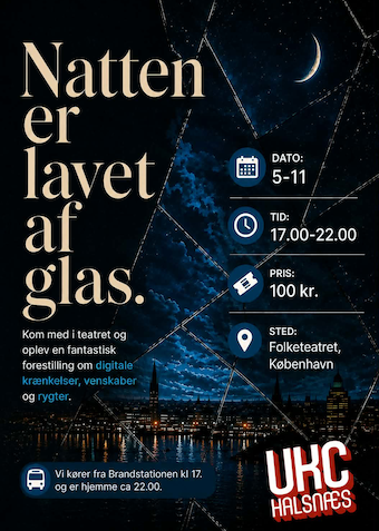 "Natten er lavet af glas" - Klik for at tilmelde dig