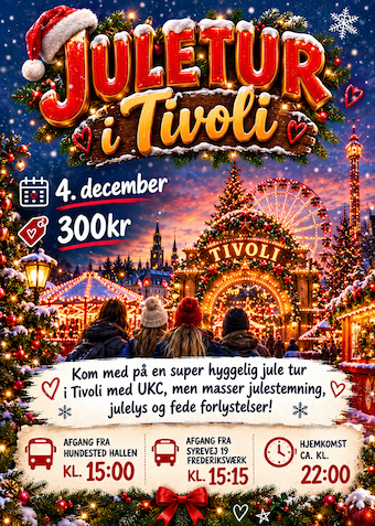 Jule tur til Tivoli  - Klik for at tilmelde dig