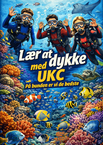 Dykkerkursus Begynder forår 2027 - Klik for at tilmelde dig