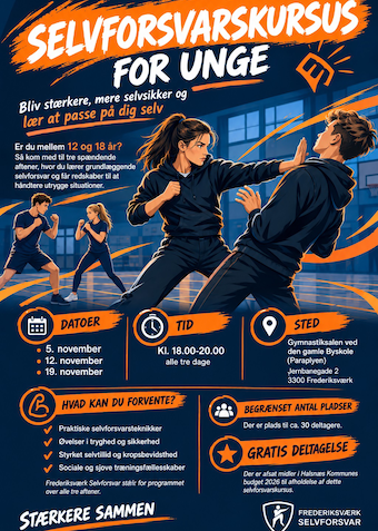Selvforsvar - Klik for at tilmelde dig