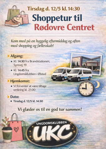 Shoppingtur - Klik for at tilmelde dig