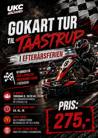 Gocart - Klik for at tilmelde dig