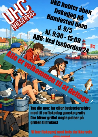 Fisketur Hundested havn - Klik for at tilmelde dig