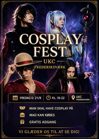 Cosplay - Klik for at tilmelde dig