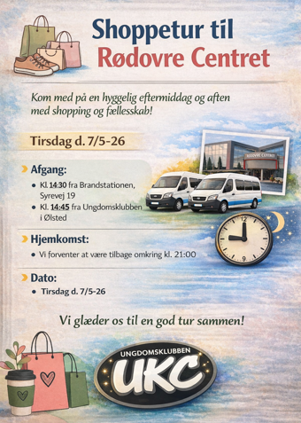Shoppingtur - Klik for at tilmelde dig