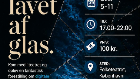 "Natten er lavet af glas" - Klik for at tilmelde dig